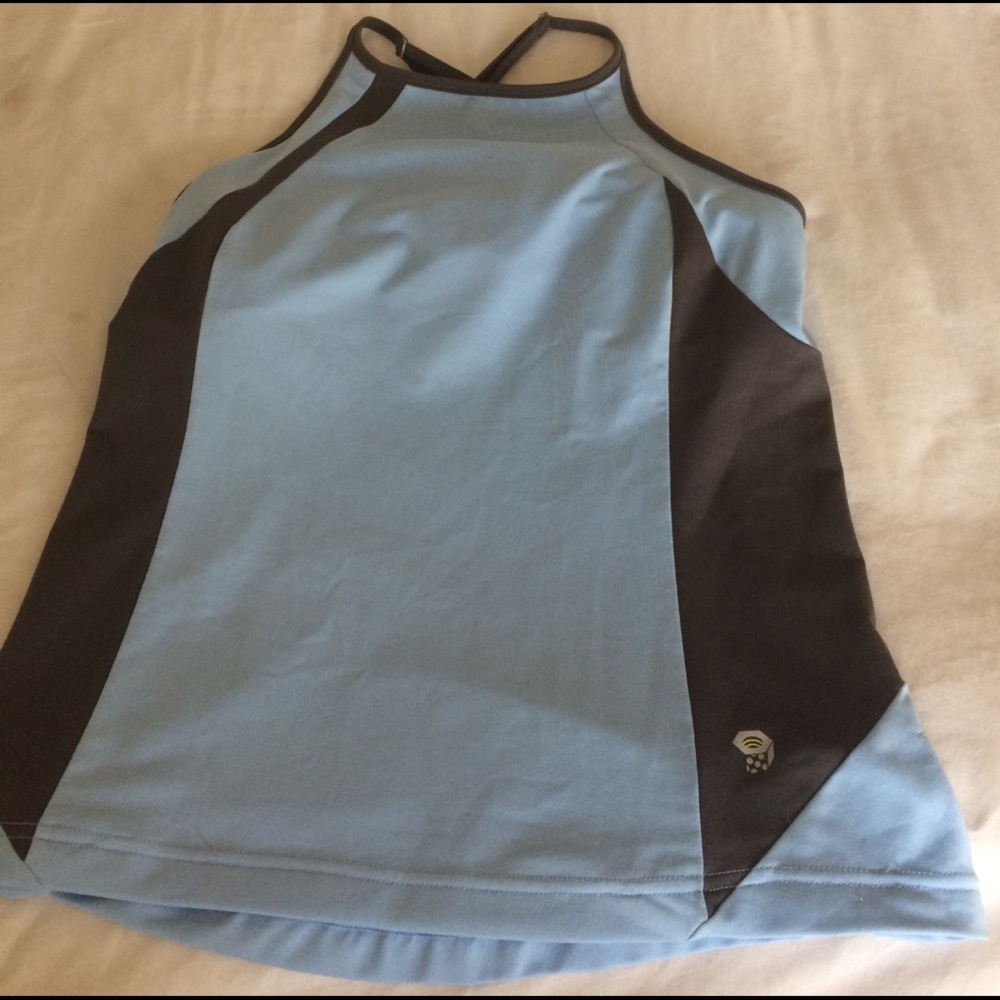 Mountain Hard Wear blue and grey tank